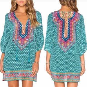 NWT Women’s Moroccan Print Loose Tunic